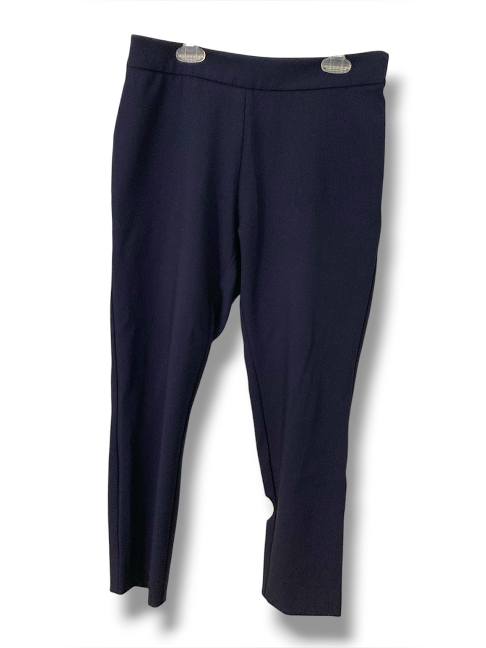 a new day Navy Cropped Side Zip Trousers - Picture 2 of 9